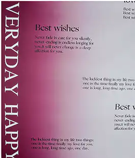 Плівка у листах для квітів бордо &laquo;Best wishes&raquo; 20 шт.