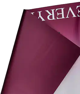 Плівка у листах для квітів бордо &laquo;Best wishes&raquo; 20 шт.