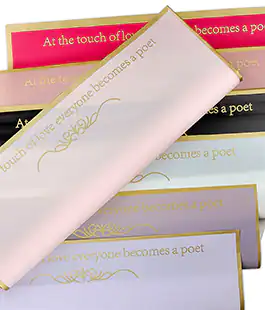 Плівка в листах для квітів рожева &laquo;At the touch...&raquo; 20 шт.