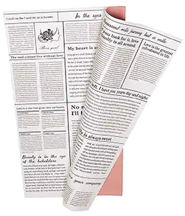 Плівка в листі для квітів коричнева &ldquo;Newslet&rdquo; 20 шт.