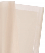 Плёнка в листах для цветов бледно-розовая «Кант широкий перламутр» 20 шт. 