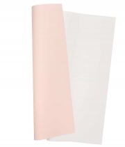 Изображение товара Пленка в листах для цветов розовая - бледно-розовая 