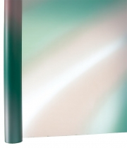 Изображение товара Пленка для цветов Переливы персиково-зеленая матовая 