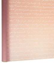 Изображение товара Калька для цветов матовая Пудра французское письмо