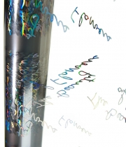 Калька для цветов Foil Stamping Серебро прозрачная