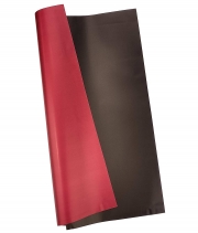 Изображение товара Пленка в листах для цветов черно-красная 