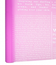 Изображение товара Пленка для цветов матовая Газета розовая