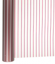Изображение товара Пленка для цветов матовая Полоса бордовая