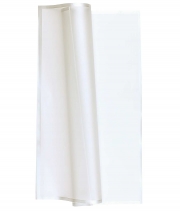 Изображение товара Плёнка в листах для цветов белая серый «Кант узкий» 20 шт. 