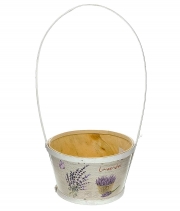Корзина для цветов из шпона Lavender