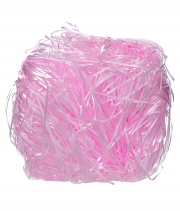 Наполнитель для подарков и коробок полипропиленовый нежно-розовый Shax