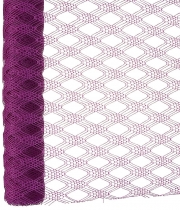 Изображение товара Сетка для цветов Rhombus розовая темная