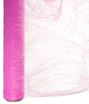 Изображение товара Сетка для цветов Сезаль розовая в рулоне