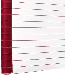 Сітка Вертикальна смуга бордо