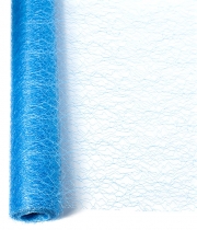 Изображение товара Сетка-паутинка для цветов голубая