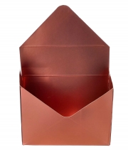 Коробка-конверт розовое золото