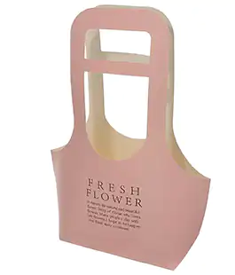Сумка для цветов Fresh Flower розовая большая