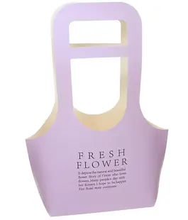 Сумка для цветов Fresh Flower сиреневая большая