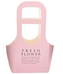 Сумка для цветов Fresh Flowers розовая
