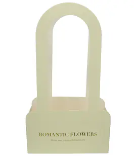 Сумка для цветов Romance кремовая