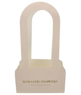 Сумка для цветов Romance розовая