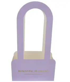 Сумка для цветов Romance сиреневая