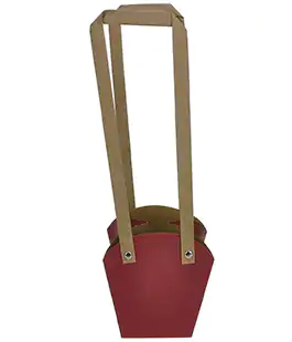 Сумка для цветов красная Naturbag