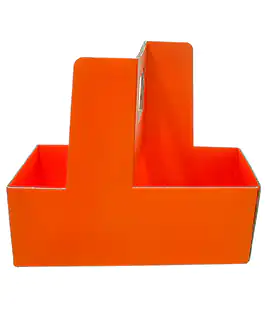 Сумка для цветов оранжевая Флораbox