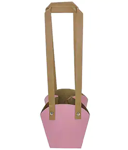 Сумка для цветов розовая Naturbag
