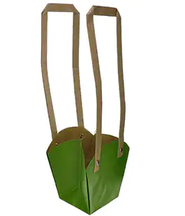 Сумка для цветов зеленая Naturbag