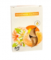 Изображение товара Свеча-таблетка ароматизированная Цветы Мандарина