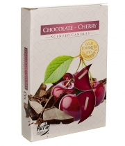 Изображение товара Свеча-таблетка ароматизированная Шоколад Вишня Р15-104