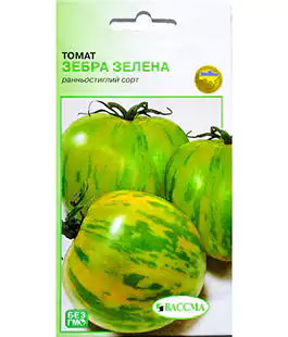 Томат Зебра зеленая