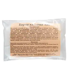 Микроудобрение Борная кислота 100г