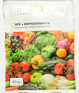 Удобрение NPK PLUS микроэлементы универсальное