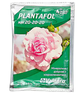 Добриво Плантафол Зростання плодів 20-20-20 25г