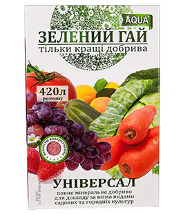 Удобрение Зелёный гай Aqva Универсальное 300г