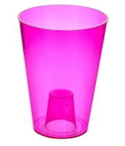 Изображение товара Вазон Лилия прозрачный розовый