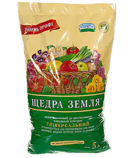 Земляная смесь Щедра земля Универсал 5л